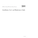 IBM DS4700 EXPRESS Installation, User'S, And Maintenance Manual preview
