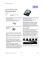 IBM DYLA-26480 Quick Installation Manual preview