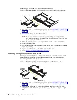 Предварительный просмотр 38 страницы IBM E Server x336 Series Option Installation Manual