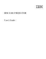 IBM E400 Benutzerhandbuch preview