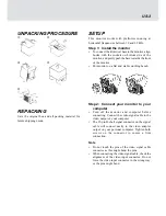 Preview for 7 page of IBM E54 Operating Instructions Manual