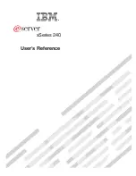 IBM eServer 240 xSeries User Reference Manual preview