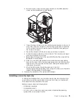 Предварительный просмотр 47 страницы IBM eServer xSeries 226
Type 8648 Option Installation Manual