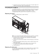 Предварительный просмотр 53 страницы IBM eServer xSeries 226
Type 8648 Option Installation Manual