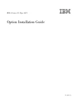 Предварительный просмотр 3 страницы IBM eServer xSeries 235 Type 8671 Option Installation Manual