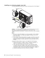 Предварительный просмотр 38 страницы IBM eServer xSeries 235 Type 8671 Option Installation Manual