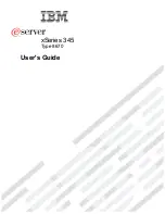 Preview for 1 page of IBM eServer xSeries 345 Type 8670 User Manual