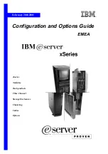 Preview for 1 page of IBM eServer xSeries Configuration And Options Manual