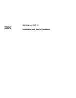 Preview for 3 page of IBM EXP15 Installation And User Handbook