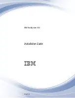 Предварительный просмотр 1 страницы IBM FlashSystem 840 Installation Manual