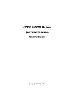 IBM HOTR User Manual предпросмотр