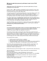IBM HS21 XM BLADECENTER - FOR TPC-E Manual preview