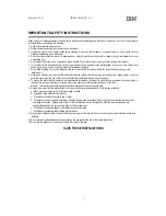 Preview for 3 page of IBM IBM-3345 Installation And Operation Manual