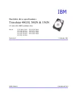 Предварительный просмотр 3 страницы IBM IC25N005ATDA04 Specifications