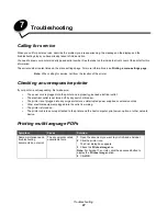 Preview for 87 page of IBM infoprint 1764 User Manual