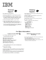 Preview for 8 page of IBM InfoPrint 20 Quick Reference Card