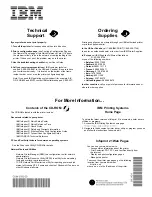 Preview for 8 page of IBM Infoprint 21 Quick Reference Card