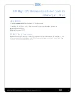 Preview for 4 page of IBM ioMemory VSL 3.2.6 Hardware Installation Manual