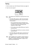 Предварительный просмотр 81 страницы IBM L40 SX Quick Reference