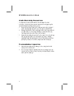 Preview for 10 page of IBM M768MR User Manual