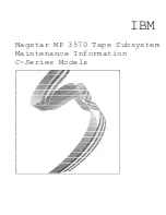 IBM Magstar MP 3570 C Series Maintenance Information preview