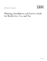 Preview for 3 page of IBM Models 5 Service Manual