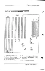 Предварительный просмотр 9 страницы IBM Mother Board 486F39X User Manual