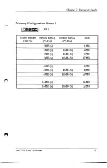 Предварительный просмотр 16 страницы IBM Mother Board 486F39X User Manual