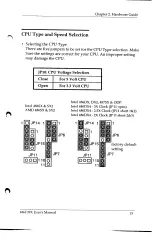 Предварительный просмотр 18 страницы IBM Mother Board 486F39X User Manual