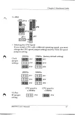 Предварительный просмотр 20 страницы IBM Mother Board 486F39X User Manual