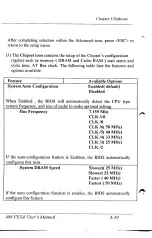 Предварительный просмотр 31 страницы IBM Mother Board 486F39X User Manual