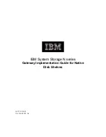 Предварительный просмотр 1 страницы IBM N Series Implementation Manual