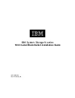 Preview for 1 page of IBM N Series Installation Manual