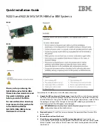 IBM N2225 Quick Installation Manual preview