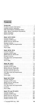 Предварительный просмотр 9 страницы IBM N51 Series Hardware Maintenance Manual