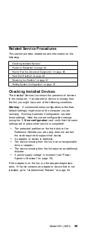 Preview for 107 page of IBM N51 Series Hardware Maintenance Manual