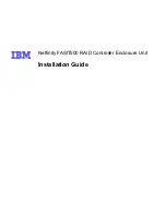 Preview for 3 page of IBM Netfinity FAStT500 Installation Manual