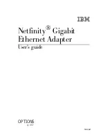 IBM Netfinity User Manual preview