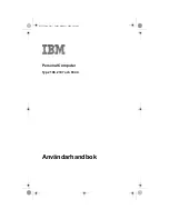 IBM NetVista A20 User Manual preview