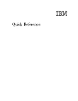 Preview for 3 page of IBM NetVista A21 Quick Reference