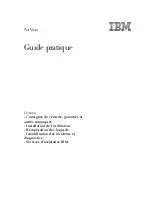 IBM NetVista A30 Guide Pratique preview