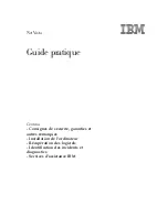 Preview for 1 page of IBM NetVista A30 Guide Pratique