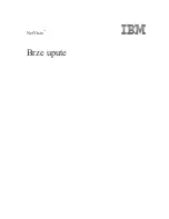 Preview for 1 page of IBM NetVista X40 Brze Upute Manual