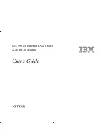 Предварительный просмотр 1 страницы IBM OPTIONS ATM OC-3c User Manual