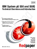 IBM p5 550 Technical Overview And Introduction preview