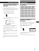 Preview for 19 page of IBM P72 Operating Instructions Manual