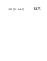IBM PC 300 Kom Godt I Gang Manual preview