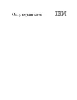 IBM PC 300 Om Programvaren Manual preview