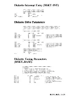 Preview for 254 page of IBM PC CONVERTIBLE Technical Reference