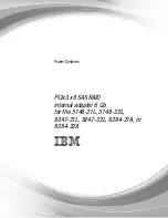 Preview for 3 page of IBM PCIe3 x8 SAS RAID internal adapter 6 Gb Manual